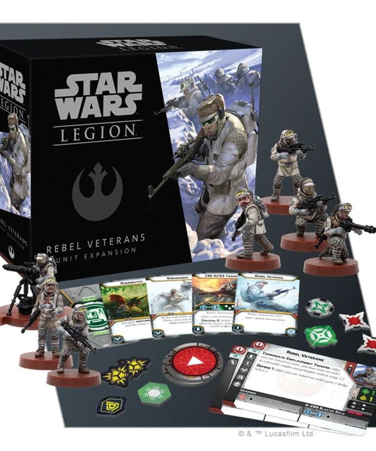 Atomic Mass Games - AMG Star Wars: Legion - Rebel Alliance - Rebel Veterans - Unit Expansion