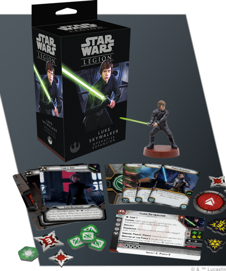 Atomic Mass Games - AMG Star Wars: Legion - Rebel Alliance - Luke Skywalker - Operative Expansion