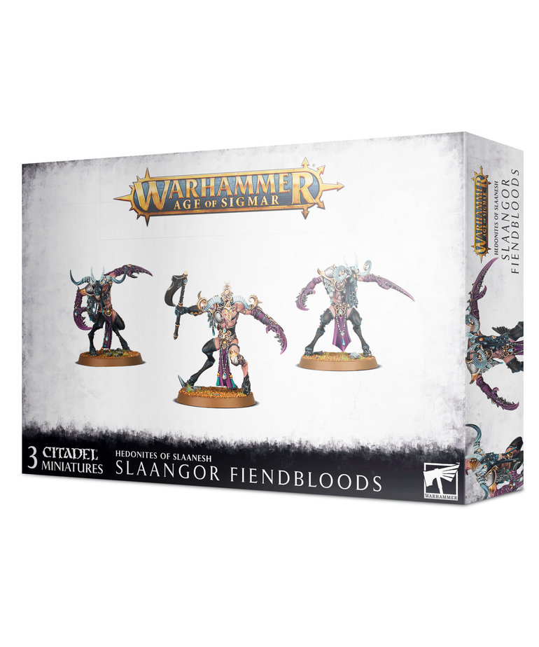 Games Workshop - GAW Warhammer: Age of Sigmar - Hedonites of Slaanesh - Slaangor Fiendbloods