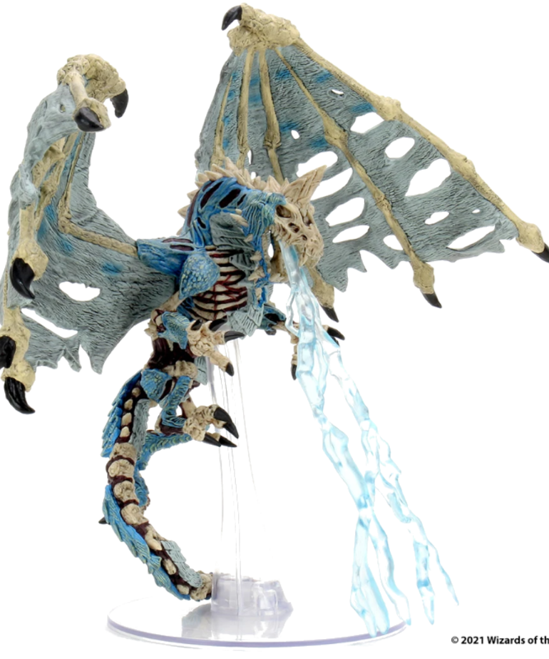 WizKids - WZK D&D: Icons of the Realms - Boneyard - Adult Blue Dracolich
