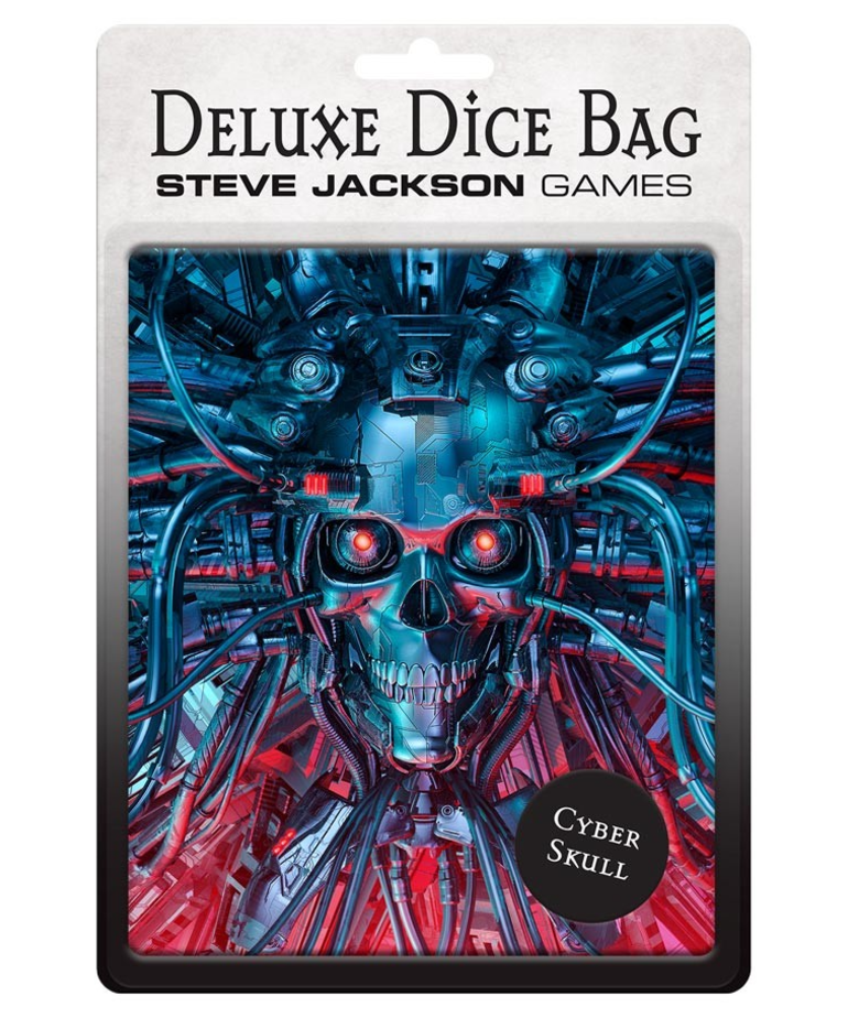 Steve Jackson Games - SJG Deluxe Dice Bag: Cyberskull
