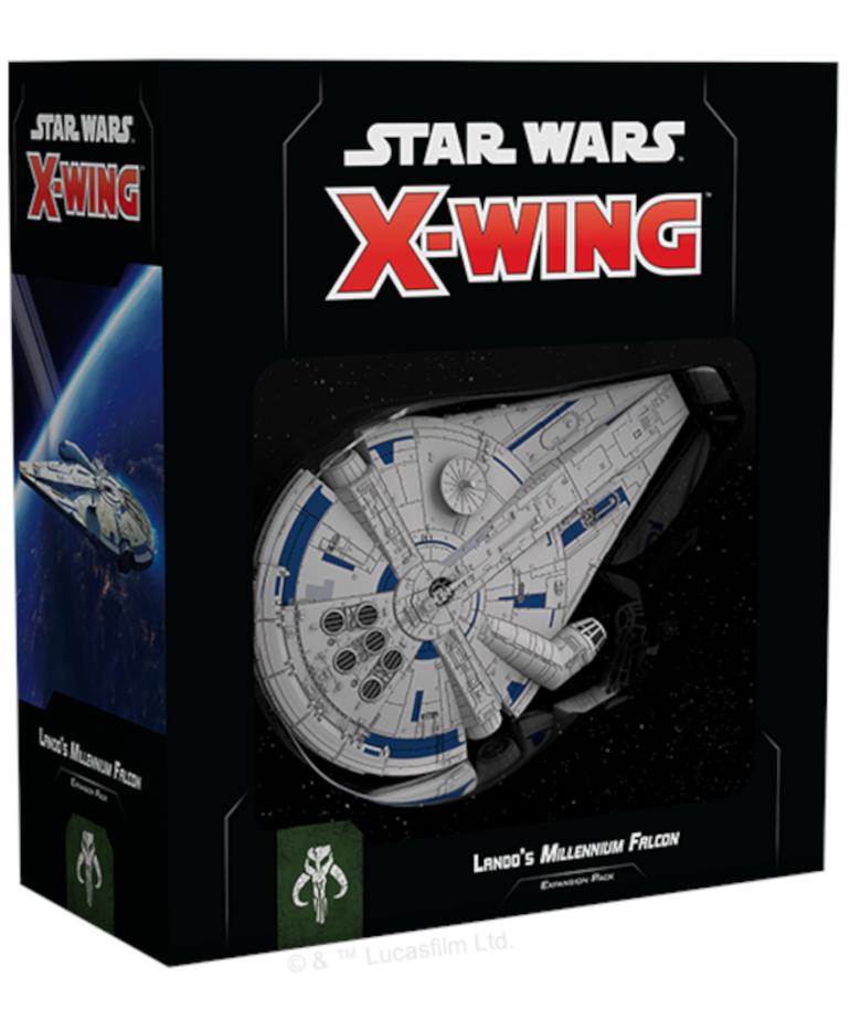 Atomic Mass Games - AMG Star Wars: X-Wing 2E - Scum and Villainy - Lando's Millennium Falcon