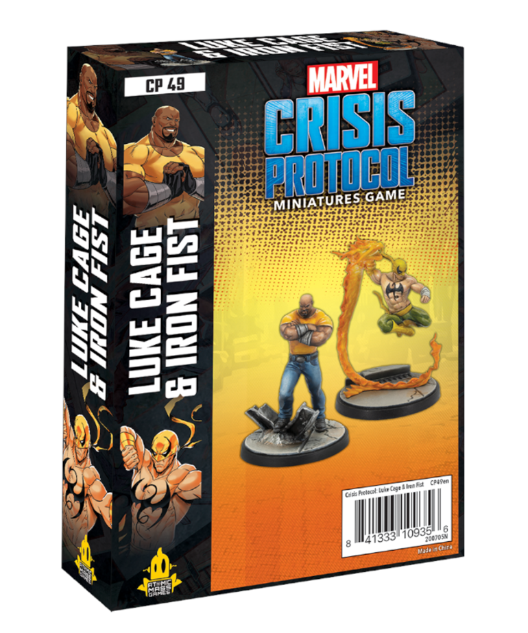 Atomic Mass Games - AMG Marvel: Crisis Protocol - Luke Cage & Iron Fist - Character Pack