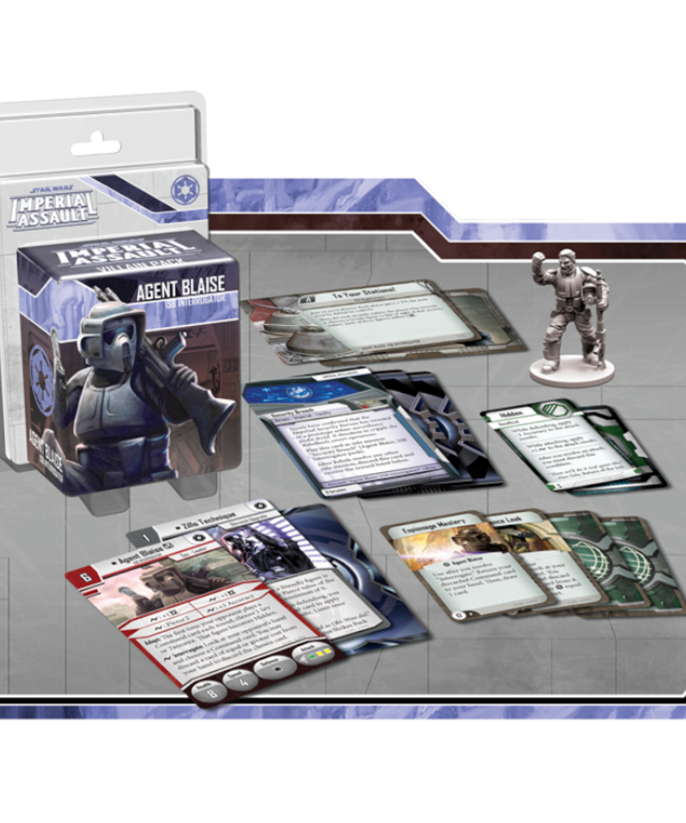 Fantasy Flight Games - FFG Star Wars: Imperial Assault - Agent Blaise - Villain Pack