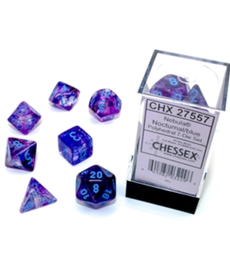 Chessex - CHX Nebula Luminary - Nocturnal w/ Blue