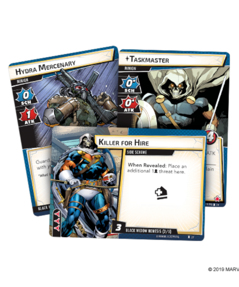 Fantasy Flight Games - FFG Marvel Champions: The Card Game - Black Widow - Hero Pack