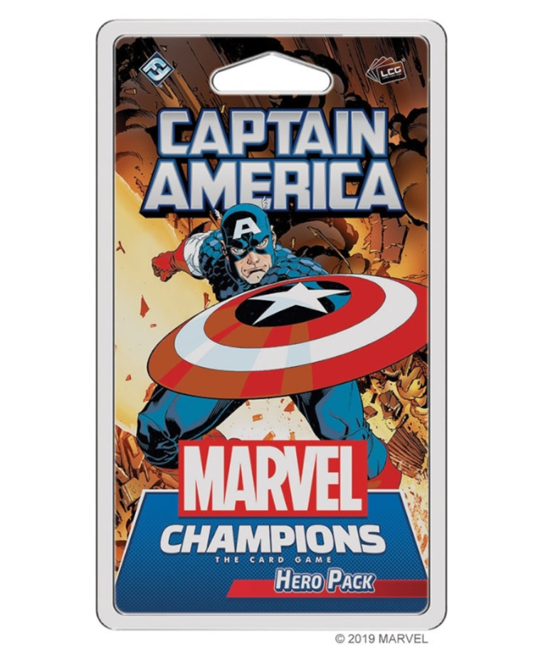 Fantasy Flight Games - FFG Marvel Champions: The Card Game - Captain America - Hero Pack