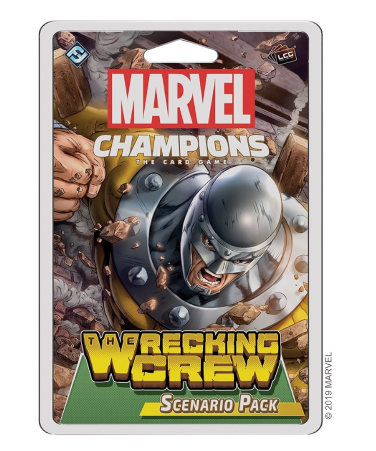 Fantasy Flight Games - FFG Marvel Champions: The Card Game - The Wrecking Crew - Scenario Pack