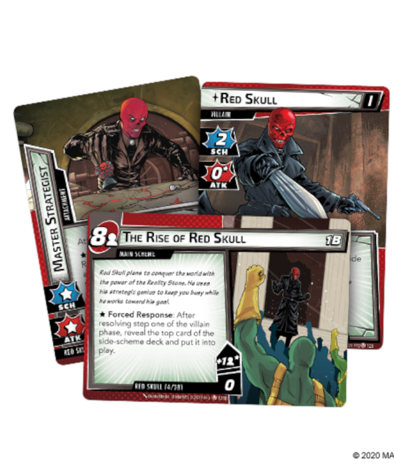Fantasy Flight Games - FFG Marvel Champions: The Card Game - The Rise of Red Skull - Expansion