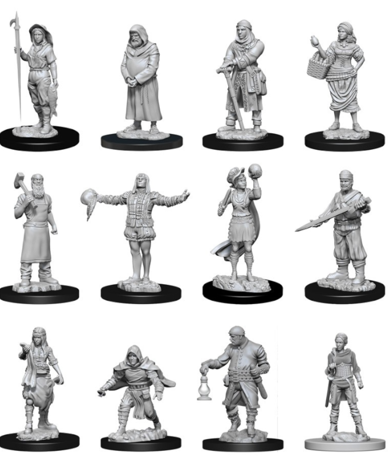 WizKids - WZK WizKids: Deep Cuts - Townspeople & Accessories