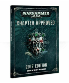 Games Workshop - GAW Chapter Approved - 2017 Edition