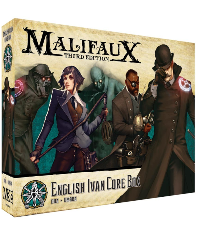 Wyrd Miniatures - WYR Malifaux 3E - Explorer's Society - English Ivan Core Box