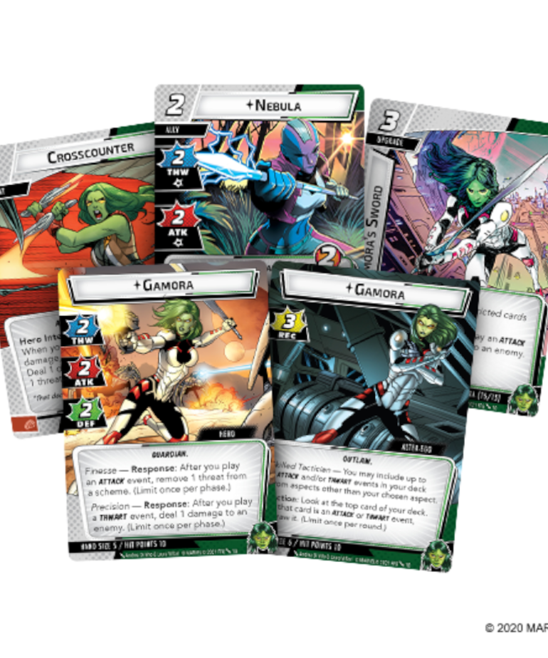 Fantasy Flight Games - FFG Marvel Champions: The Card Game - Gamora - Hero Pack