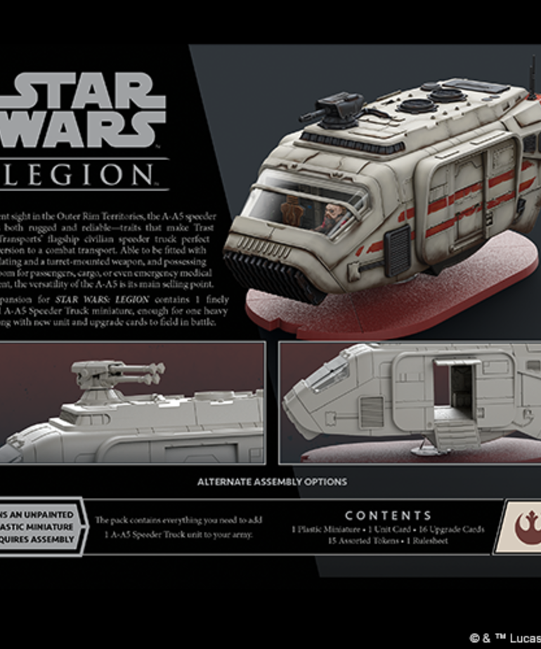 Atomic Mass Games - AMG Star Wars: Legion - A-A5 Speeder Truck - Unit Expansion
