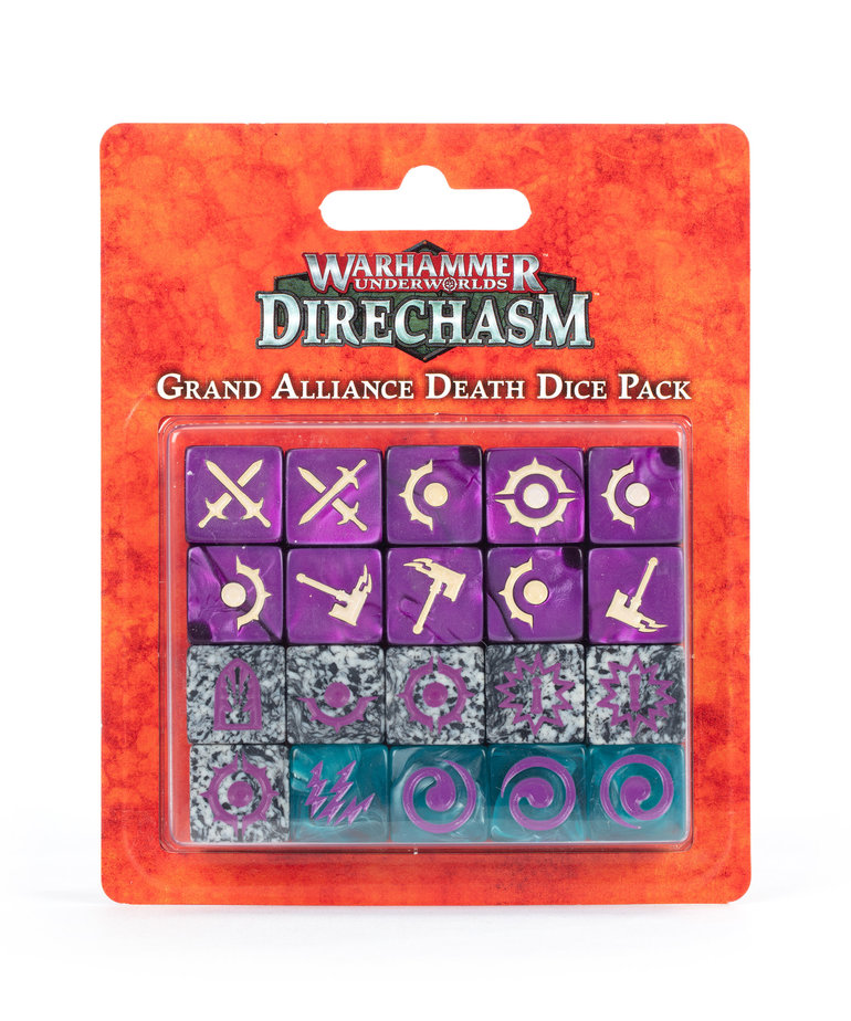 Games Workshop - GAW Warhammer: Underworlds - Grand Alliance Death Dice