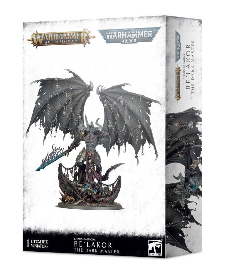 Games Workshop - GAW Warhammer: Age of Sigmar - Chaos Daemons - Be'lakor The Dark Master