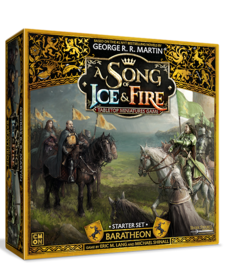CMON A Song of Ice & Fire: The Miniatures Game - Baratheon Starter Set