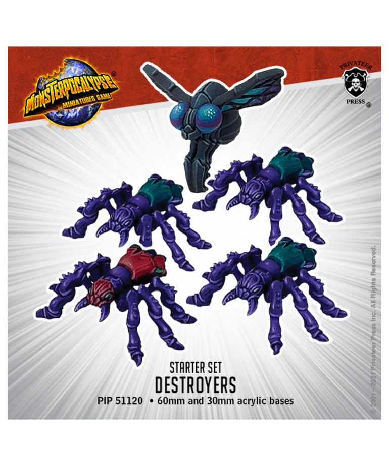 Privateer Press - PIP Monsterpocalypse - Savage Swarm - Dire Ants & Spy Fly - Unit