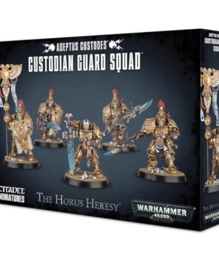 Games Workshop - GAW Warhammer 40K - Adeptus Custodes - Custodian Guard Squad