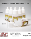 The Army Painter - AMY The Army Painter - Paint Mixing Empty Bottles