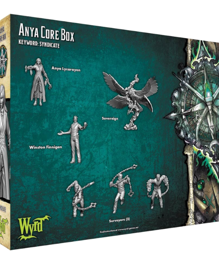 Wyrd Miniatures - WYR Malifaux 3E - Explorer's Society - Anya Core Box