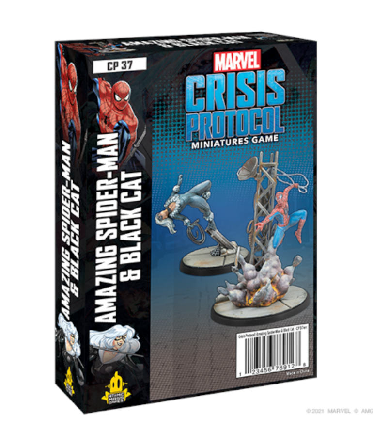 Atomic Mass Games - AMG Marvel: Crisis Protocol - Amazing Spider-Man & Black Cat