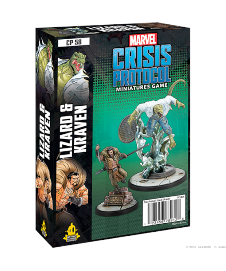 Atomic Mass Games - AMG Marvel: Crisis Protocol - Lizard & Kraven