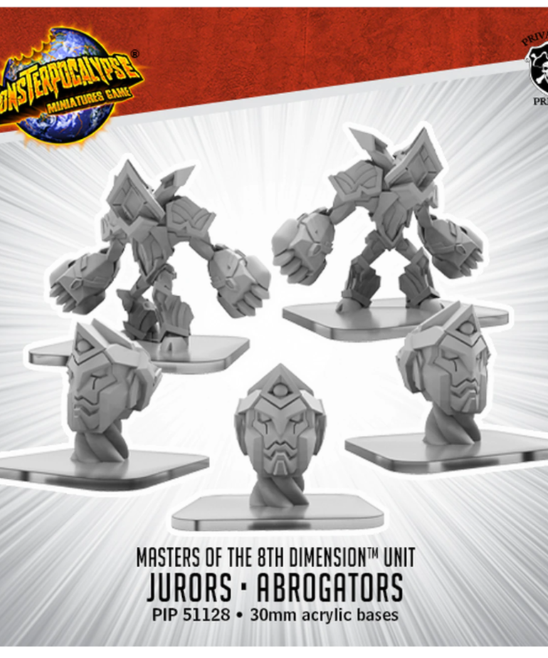 Privateer Press - PIP Monsterpocalypse - Masters of the 8th Dimension - Jurors and Abrogators - Unit