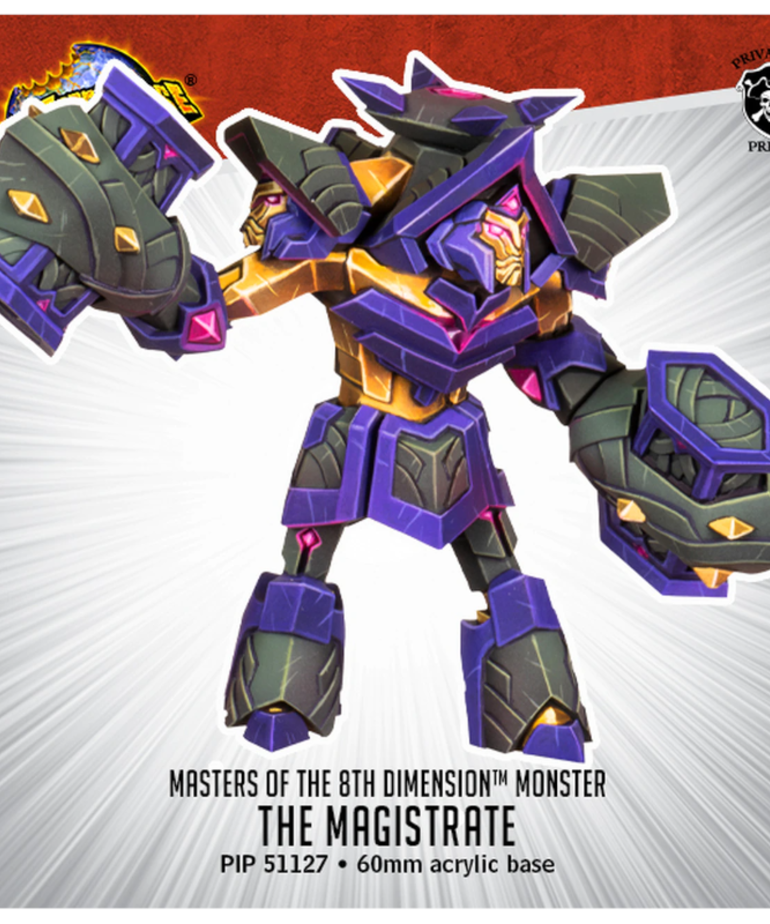 Privateer Press - PIP Monsterpocalypse - Masters of the 8th Dimension - The Magistrate - Monster