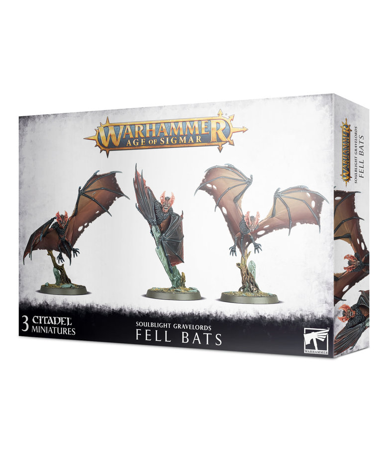 Games Workshop - GAW Warhammer: Age of Sigmar - Soulblight Gravelords - Fell Bats
