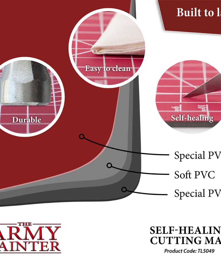 The Army Painter - AMY The Army Painter - Self-Healing Cutting Mat