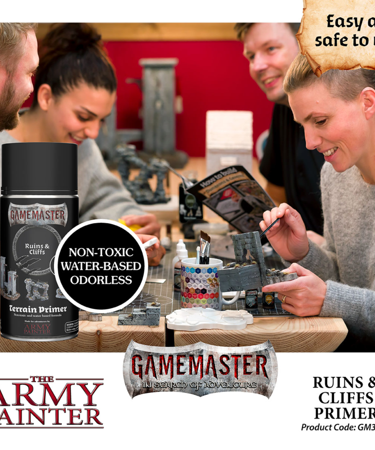 The Army Painter - AMY The Army Painter: Gamemaster: Terrain Primer - Ruins & Cliffs