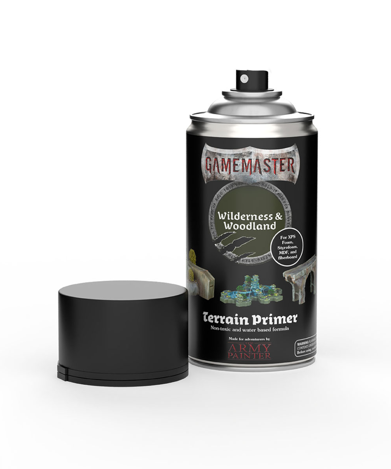 The Army Painter - AMY The Army Painter: Gamemaster - Terrain Primer - Wildnerness & Woodland
