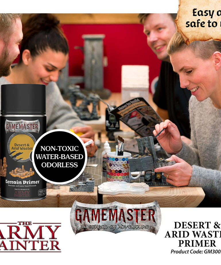 The Army Painter - AMY The Army Painter: Gamemaster - Terrain Primer - Desert & Arid Wastes