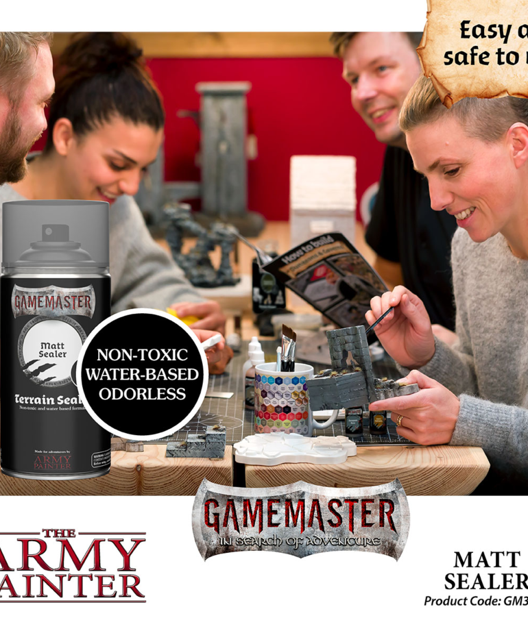 The Army Painter - AMY The Army Painter : Gamemaster - Terrain Primer - Matte Sealer