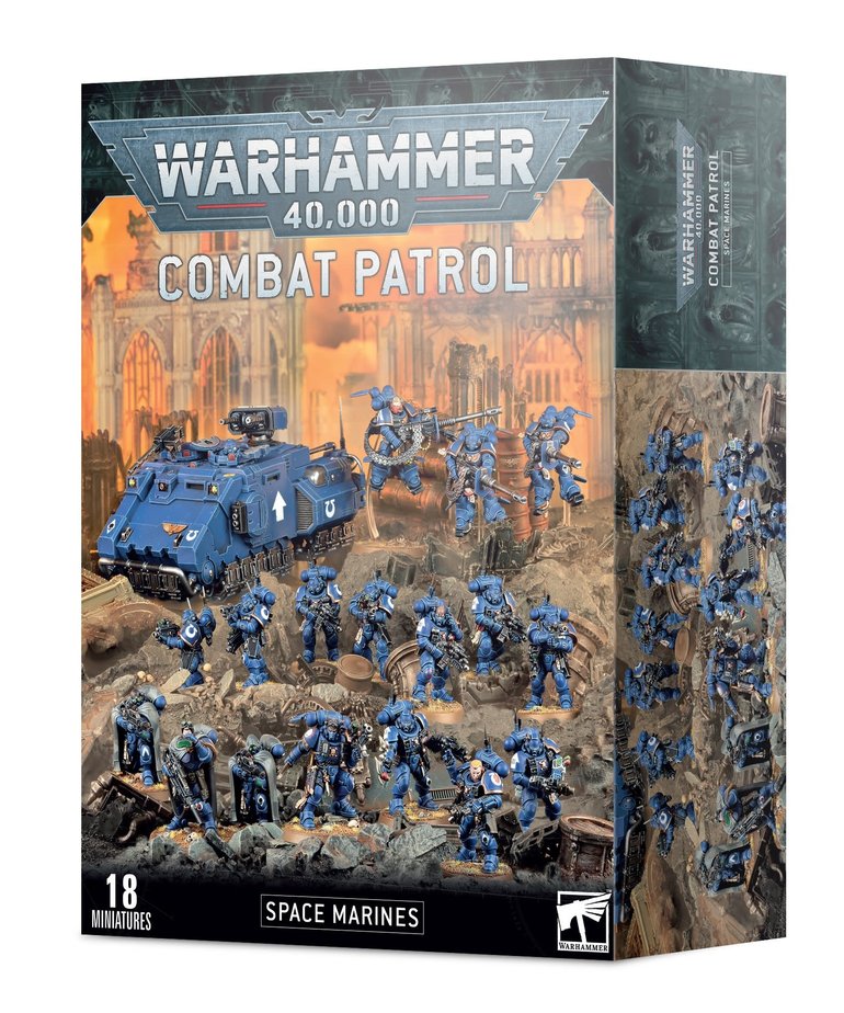 Games Workshop - GAW Warhammer 40K - Combat Patrol: Space Marines