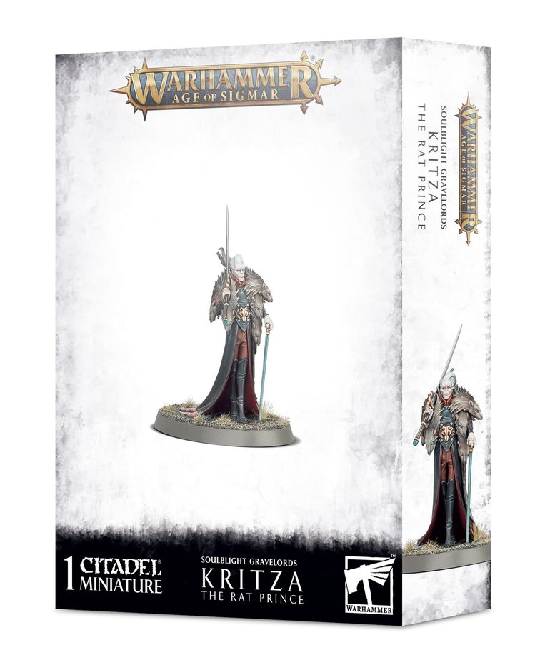 Games Workshop - GAW Warhammer: Age of Sigmar - Soulblight Gravelords - Kritza, The Rat Prince