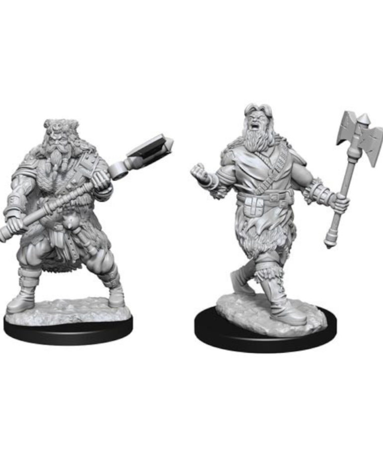 WizKids - WZK D&D: Nolzur's Marvelous Unpainted Miniatures - Wave 14 Male Human Barbarian