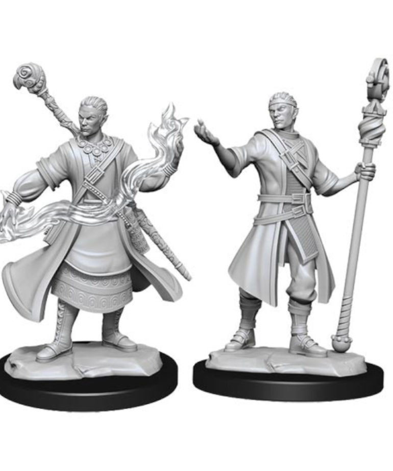 WizKids - WZK D&D: Nolzur's Marvelous Unpainted Miniatures - Wave 14 Male Half-Elf Wizard