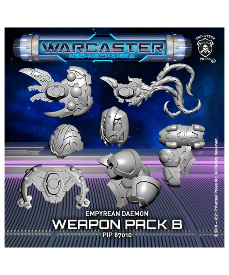 Privateer Press - PIP Warcaster: Neo-Mechanika - Empyrean - Daemon B - Weapon Pack