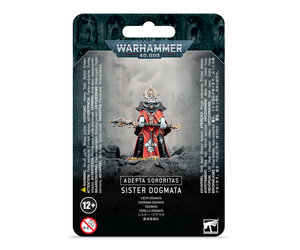 Games Workshop Warhammer 40k – Miniatura Adepta Sororitas Dogmata De Plástico Para Montar Y Pintar