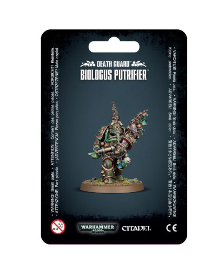 Games Workshop - GAW Warhammer 40K - Death Guard - Biologus Putrifier