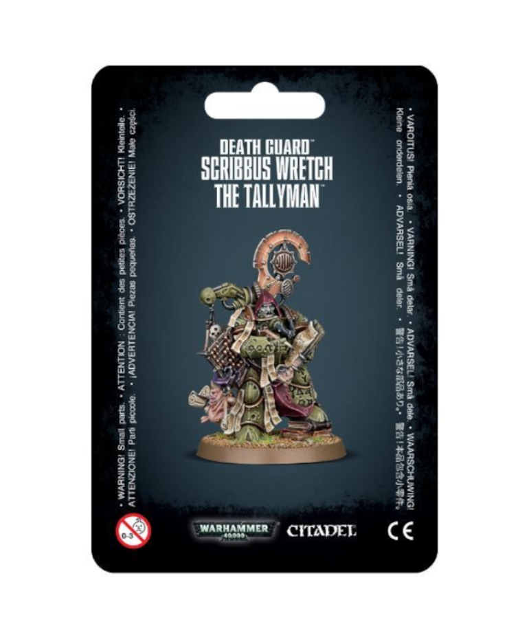 Games Workshop - GAW Warhammer 40K - Death Guard - Scribbus Wretch, the Tallyman