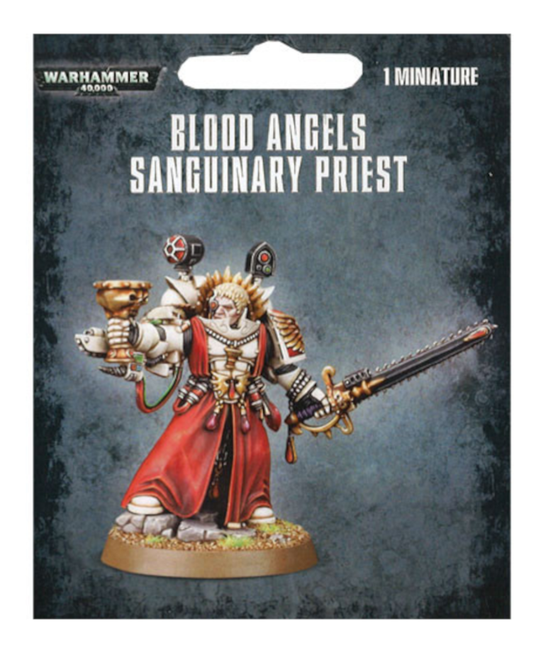 Games Workshop - GAW Warhammer 40K - Blood Angels - Sanguinary Priest