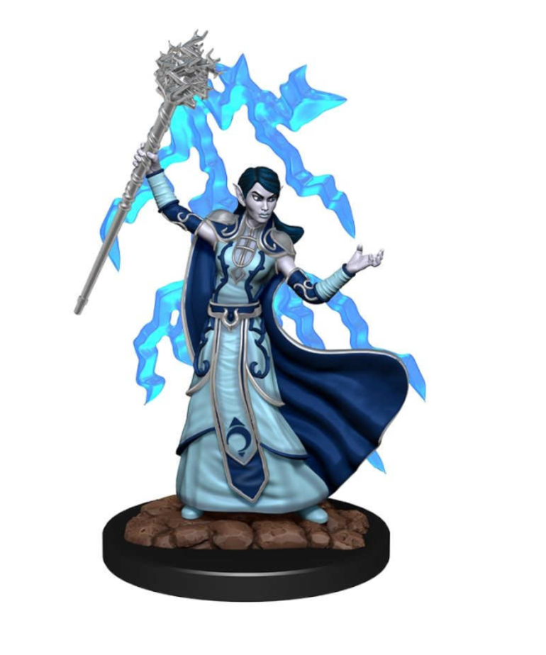 WizKids - WZK D&D: Icons of the Realms - Premium Painted Figures - Wave 6 - Female Elf Wizard