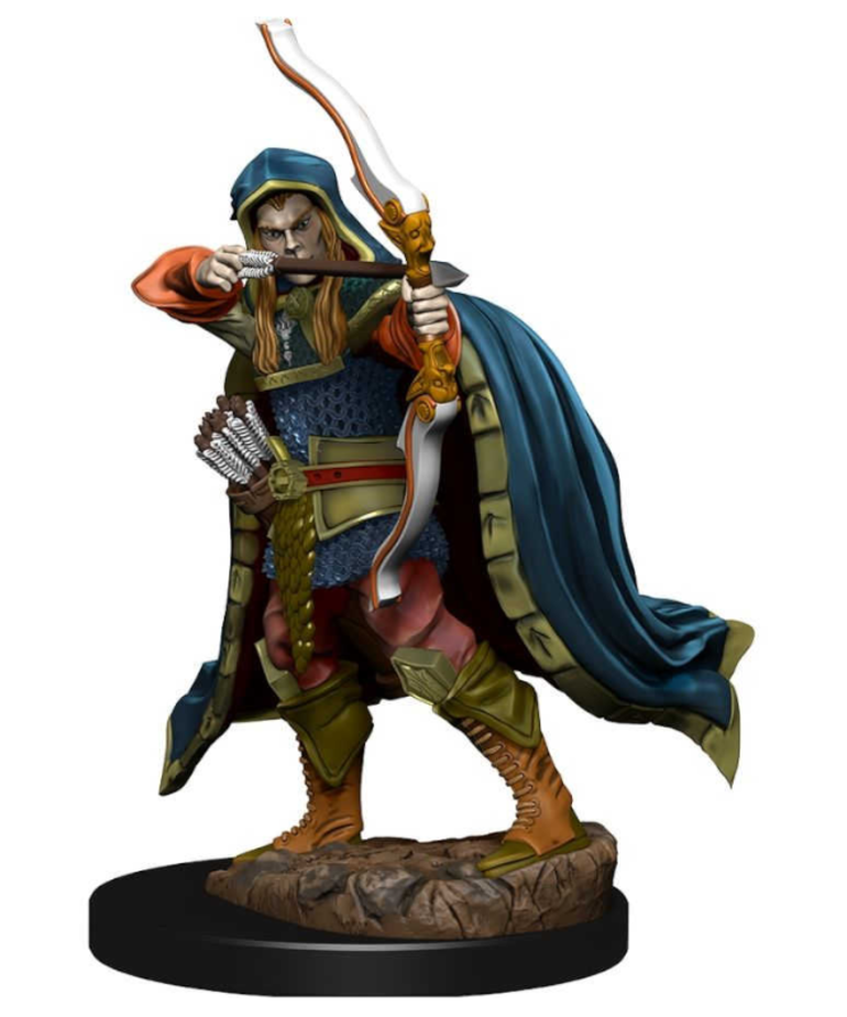 WizKids - WZK D&D: Icons of the Realms - Premium Painted Figures - Wave 6 - Male Elf Rogue