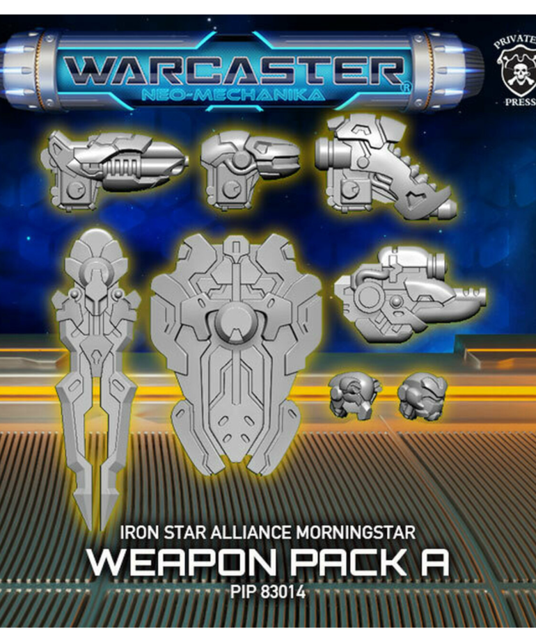 Privateer Press - PIP Warcaster: Neo-Mechanika - Iron Star Alliance - Morningstar B - Weapon Pack