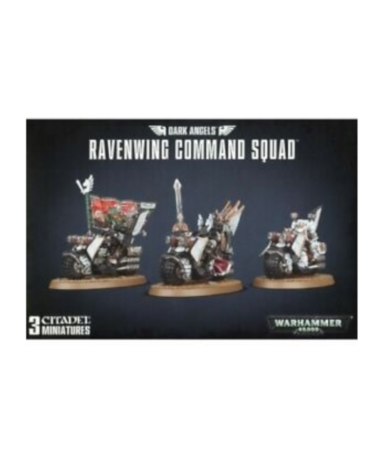 Games Workshop - GAW Warhammer 40K - Dark Angels - Ravenwing Command Squad