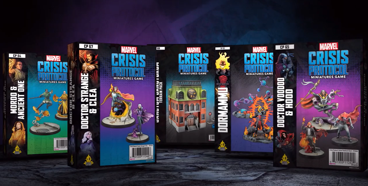 Teaser video for Marvel: Crisis Protocol!