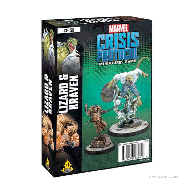 Lizard & Kraven for Marvel: Crisis Protocol